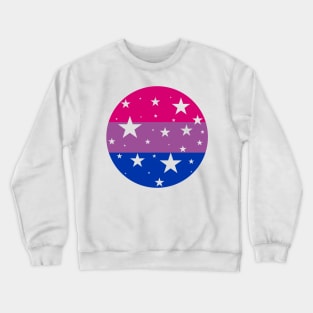 Bi Pride Stars Crewneck Sweatshirt